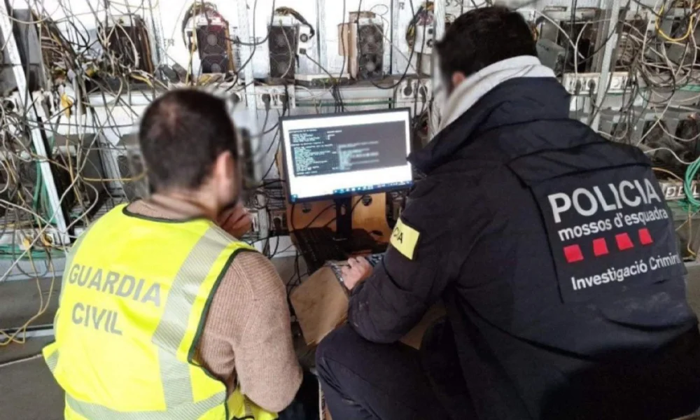 Descubren Una Granja De Criptomonedas En Ripollet