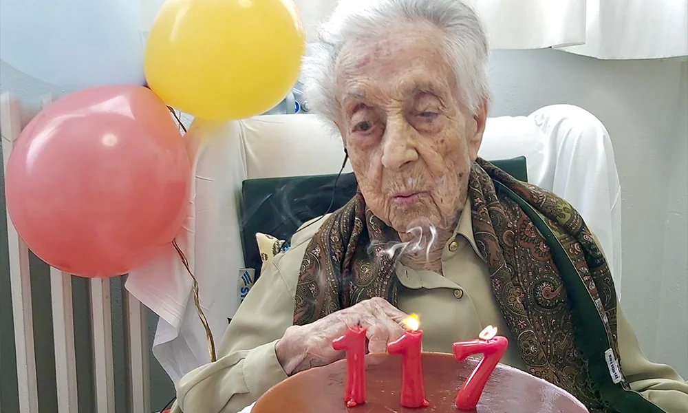 Maria Branyas Cumple 117 Anos Mujer Catalana